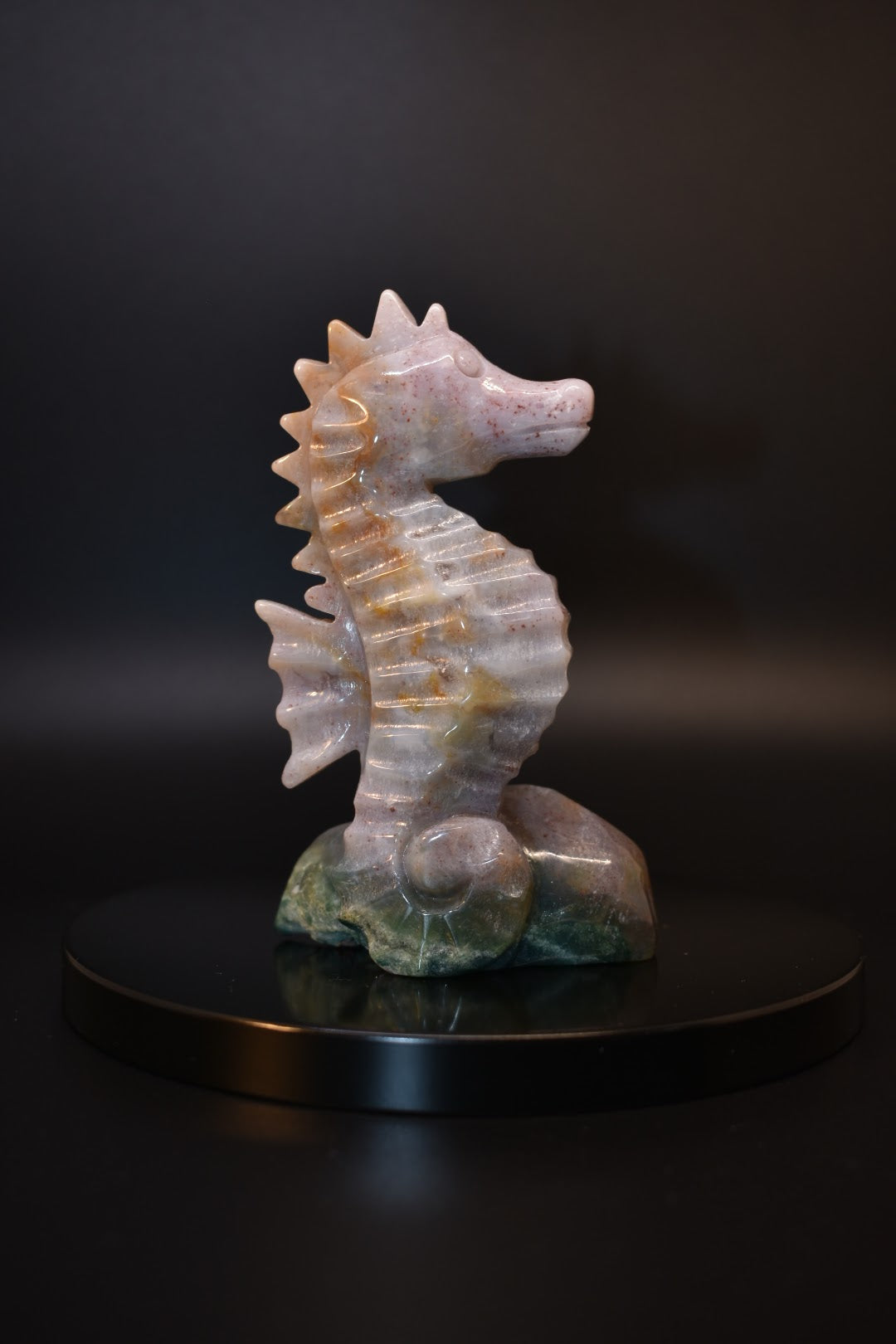 Crystal Carved Seahorse