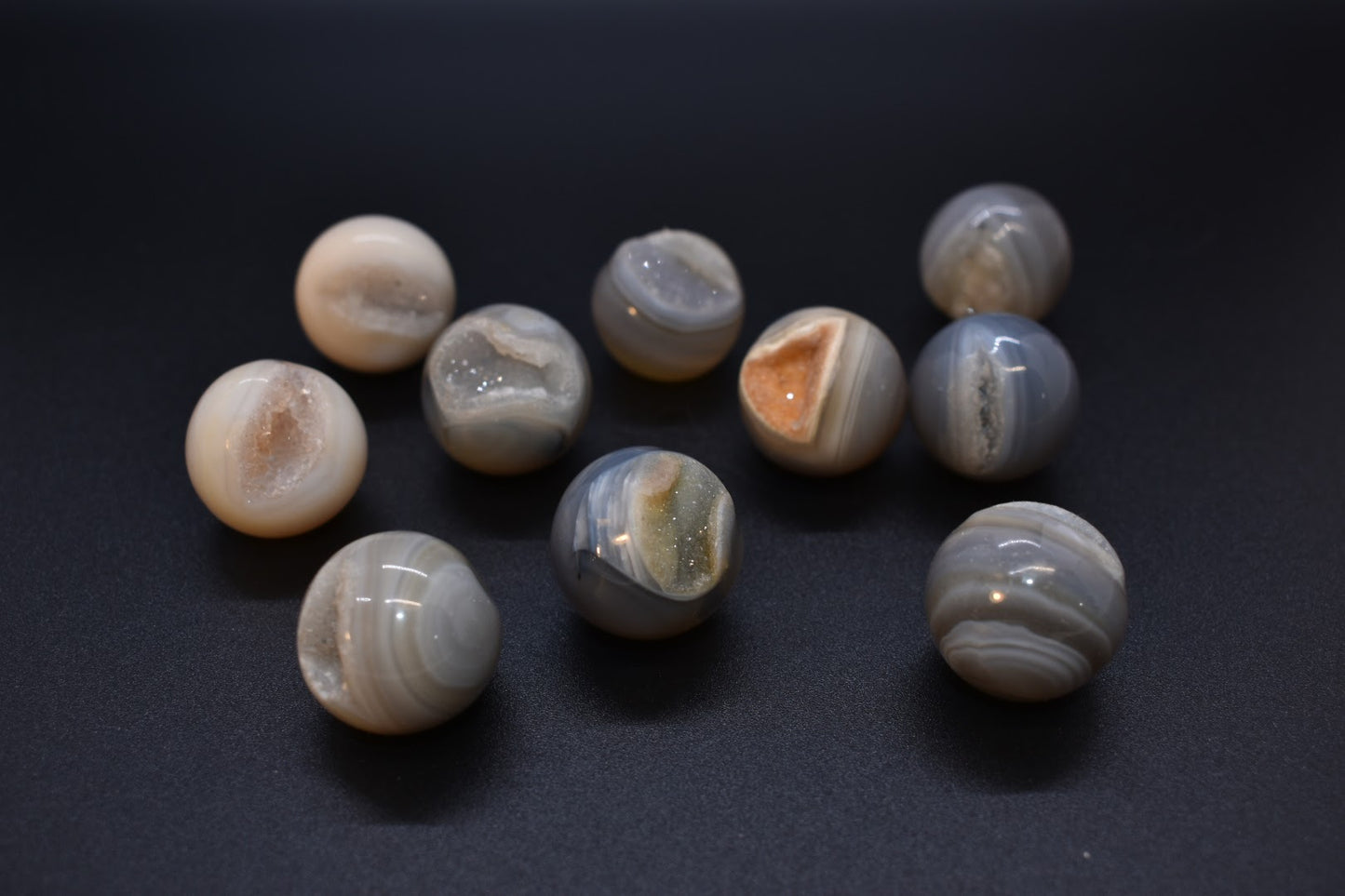 Druzy Agate Mini-Sphere