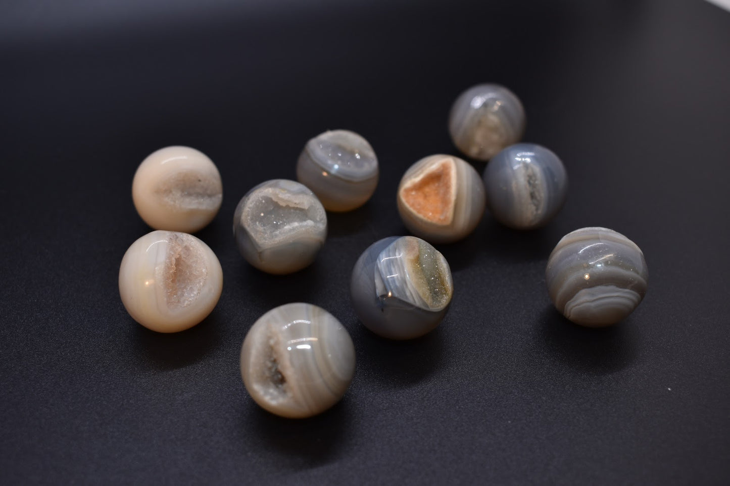 Druzy Agate Mini-Sphere