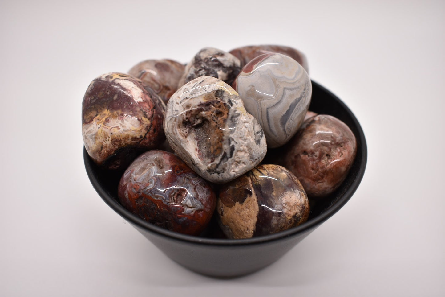 Mexican Lace Agate Tumble