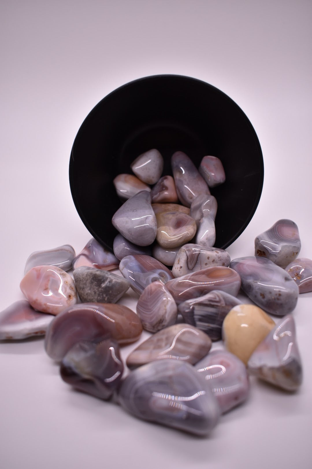 Pink Botswana Agate Tumble