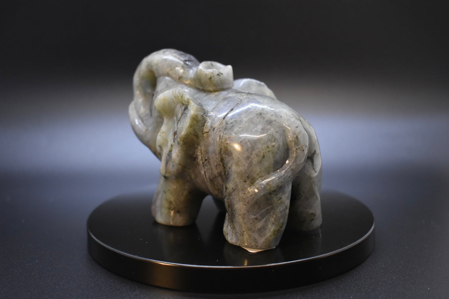 Labradorite Carved Elephant