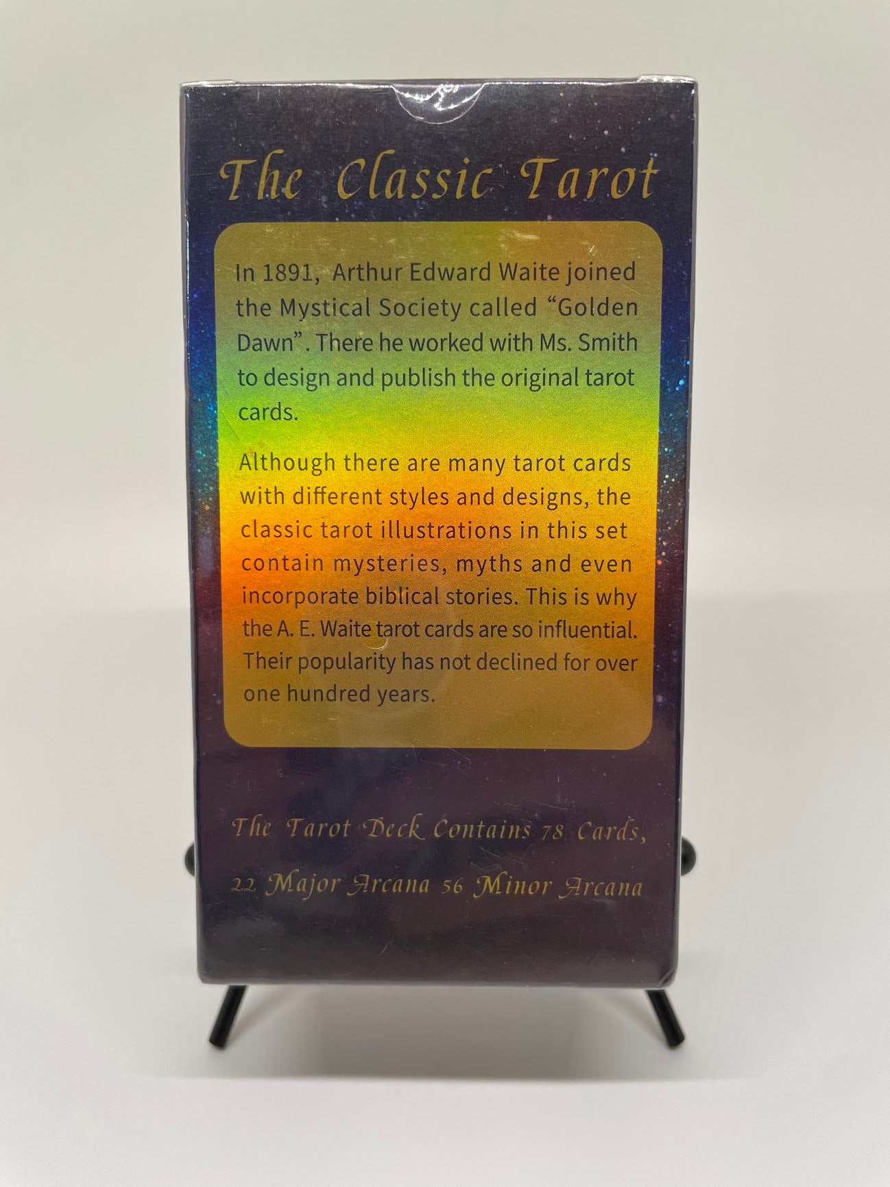 Holographic Tarot Card Deck