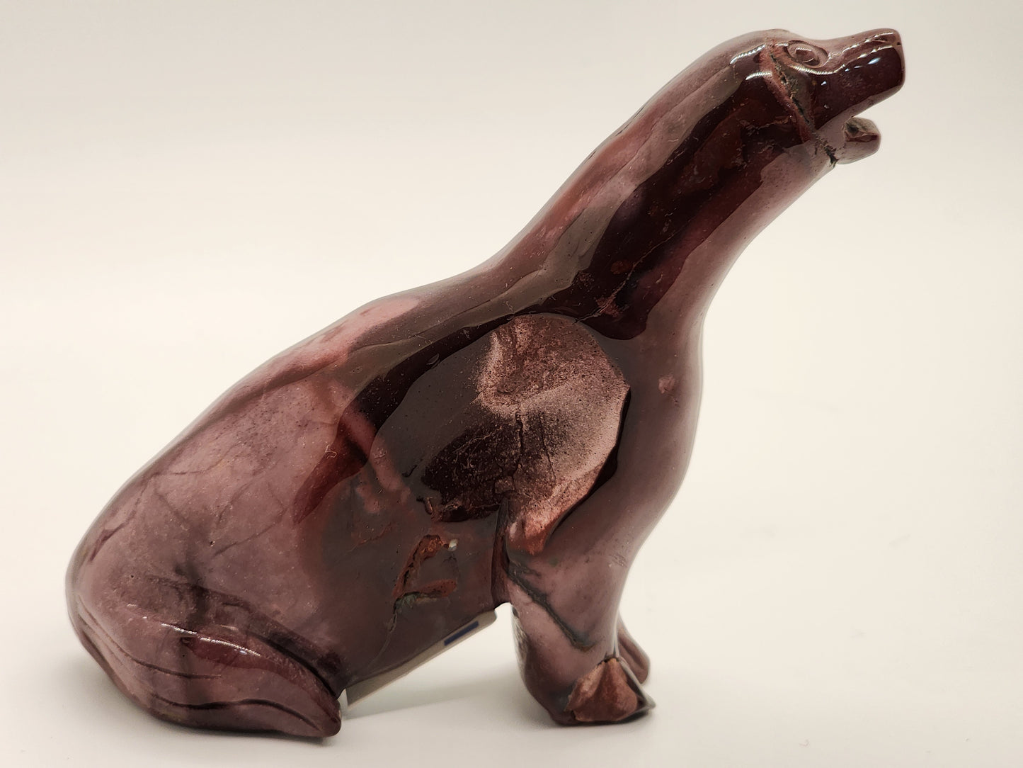 Hand-carved Mookaite Seal