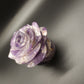 Amethyst Rose Statement Carving