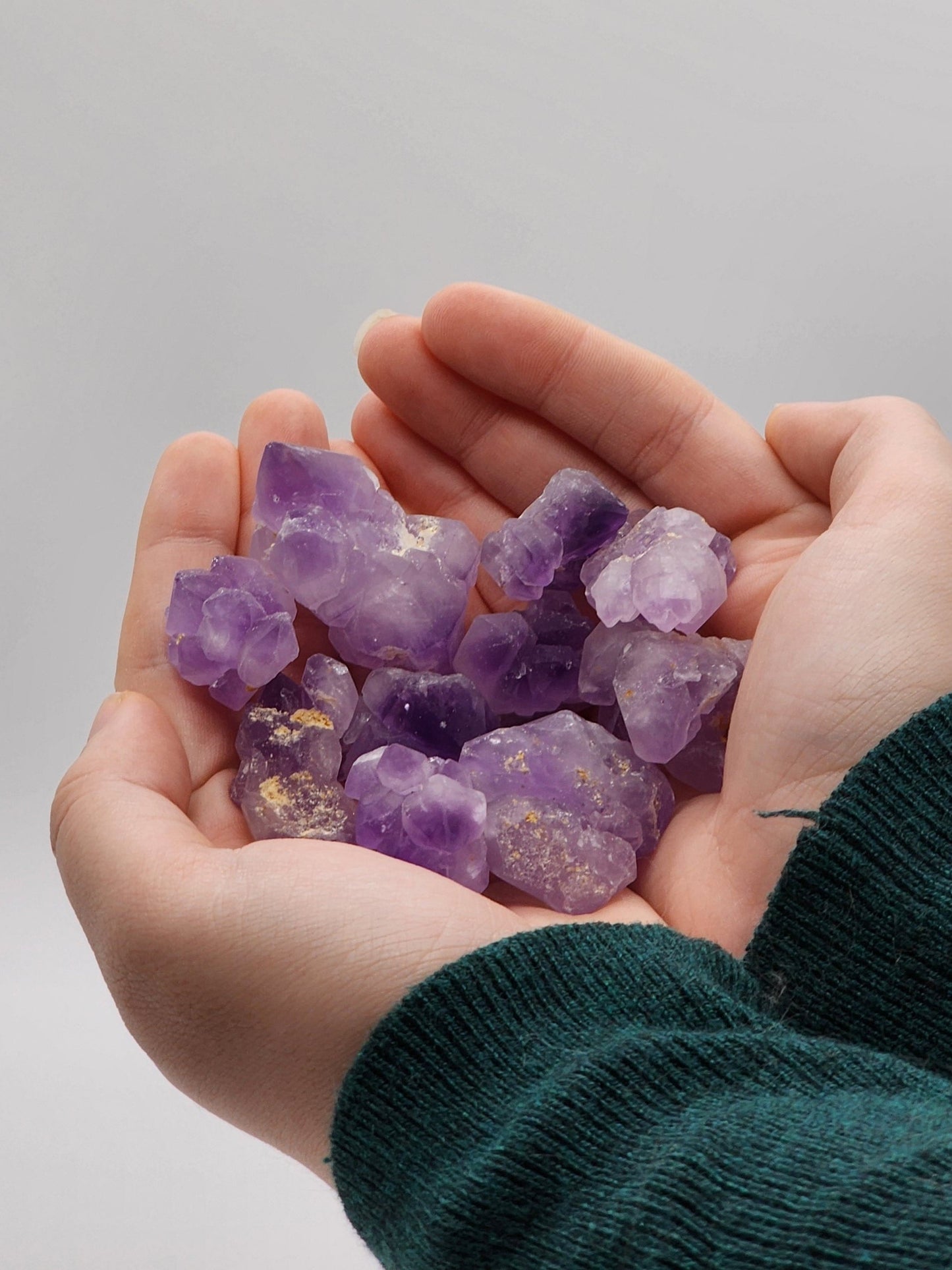 Amethyst Flower Chunks