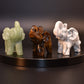 Mini Crystal Carved Elephant