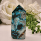 *RARE* Chrysocholla Malachite Point (Tower)