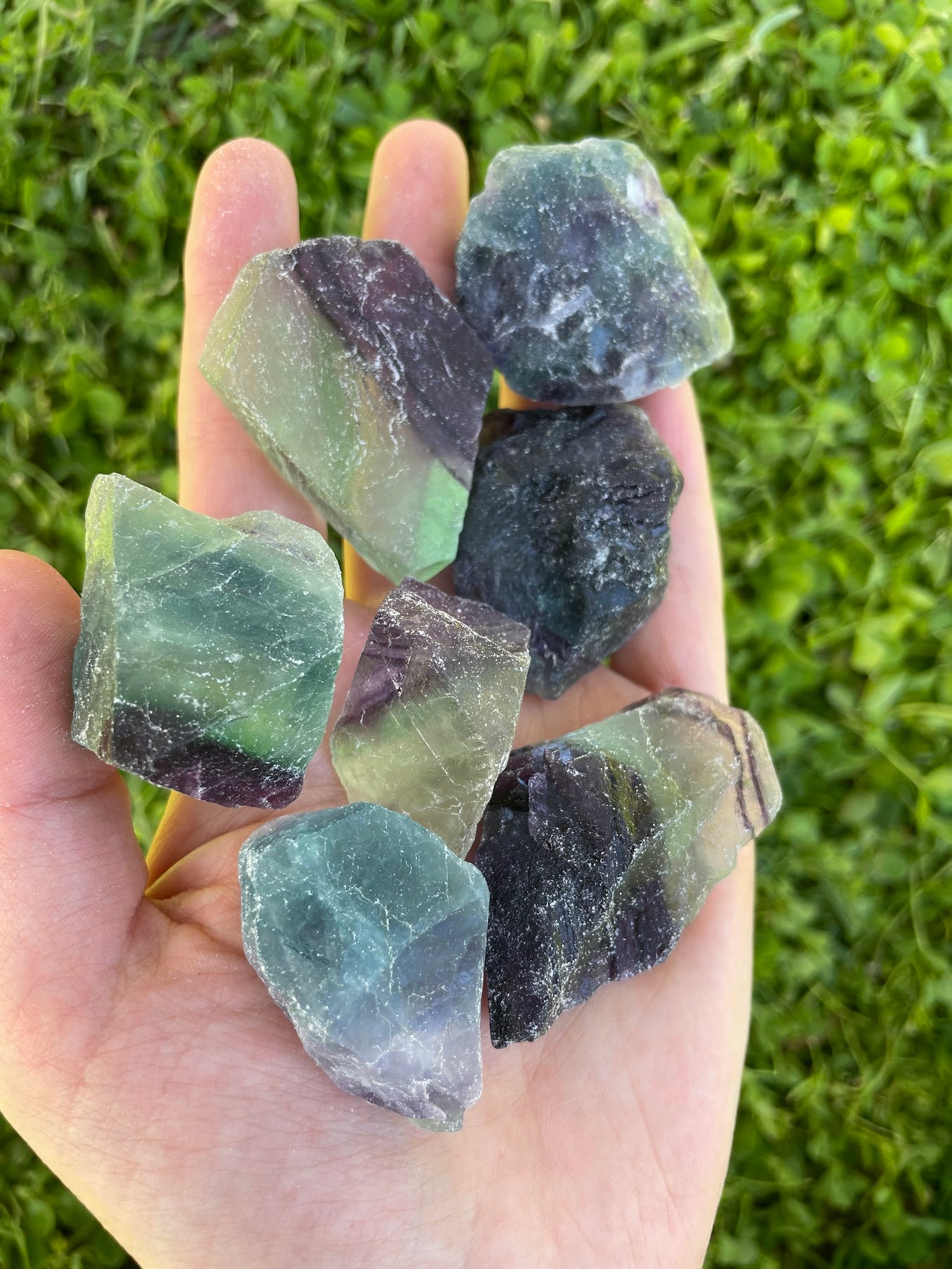 Raw Fluorite